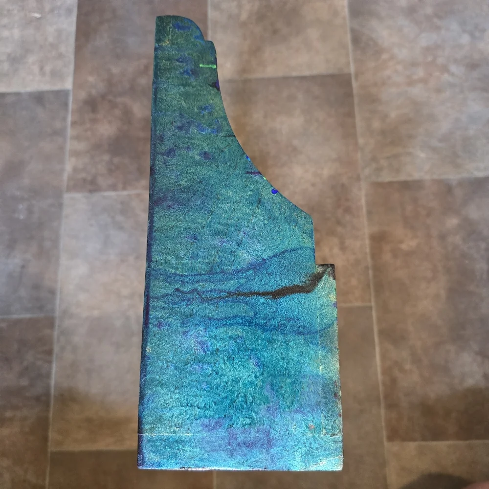 HANDCRAFTED Upcycled Wood Wine Rack HANDPAINTED Bar Decor Wall Art Decor